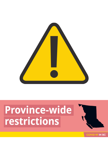 Alert!  New provincial restrictions in BC